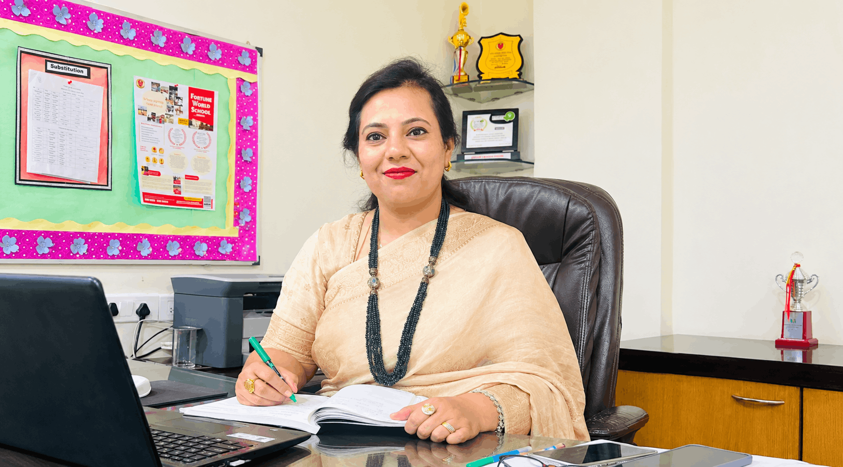 PRINCIPAL’S DESK