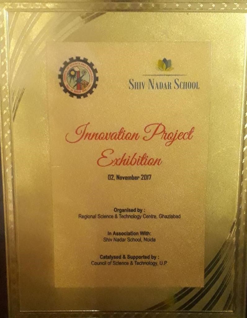 Innovation project exhibition award 2017
